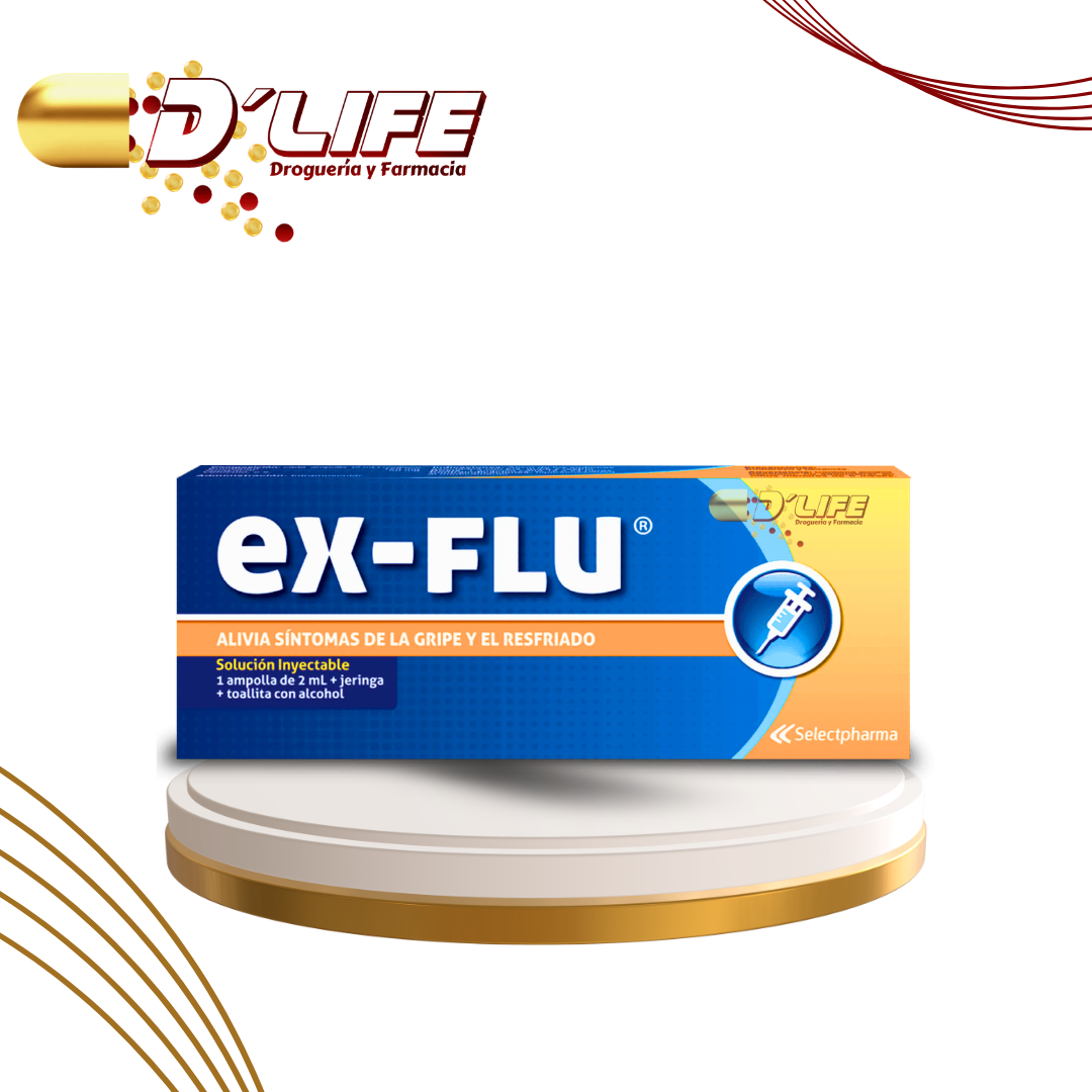 EX-FLU SOLUCION INYECTABLE KIT AMPOLLA X 2ML