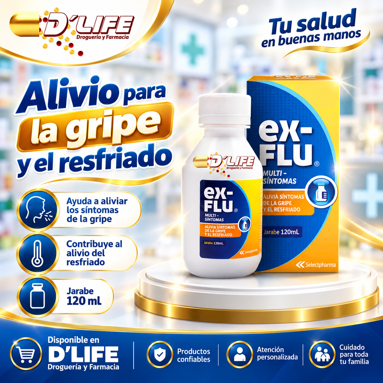 EX-FLU MULTISINTOMAS JARABE X 120ML 
