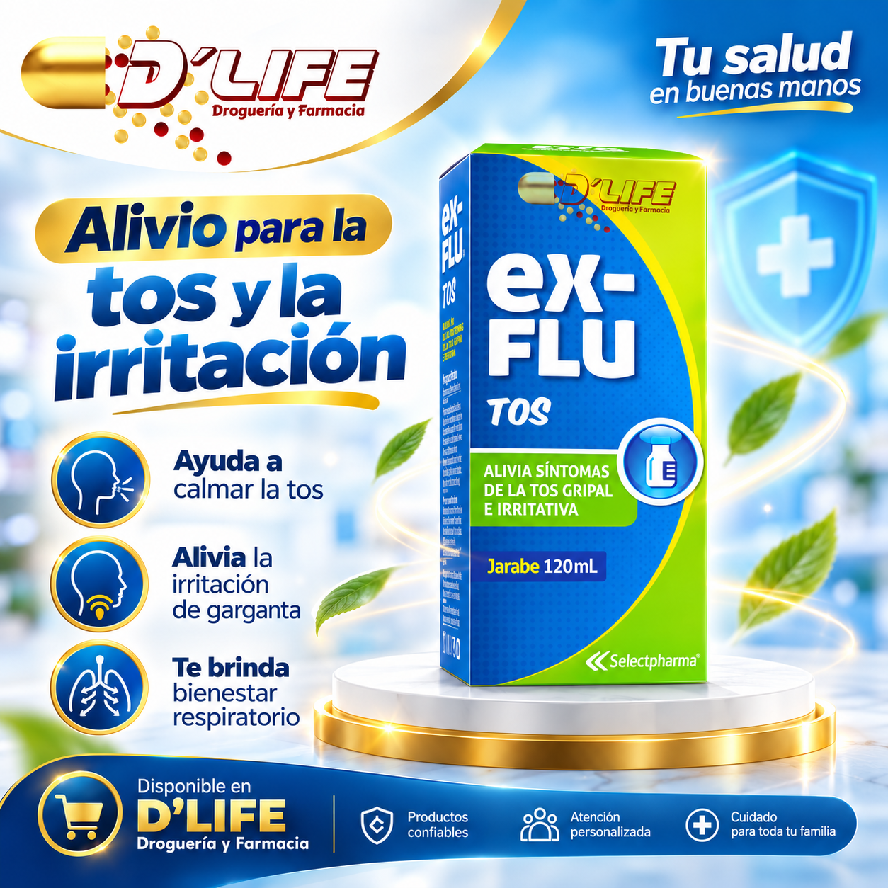 EX-FLU TOS JARABE X 120ML SELECT