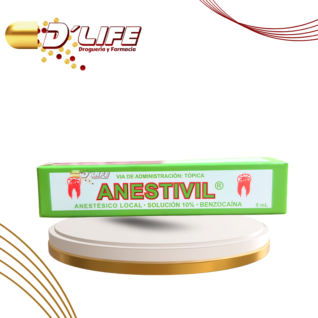 ANESTIVIL SOLUCION GOTAS X 5 ML DISFAVIL