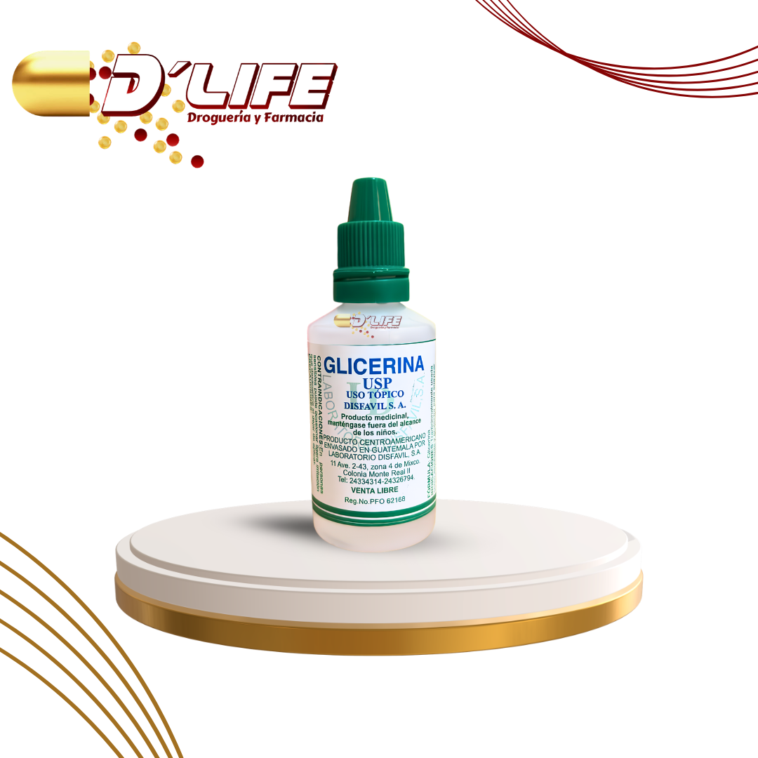 GLICERINA X 40 GRS GOTERO DISFAVIL