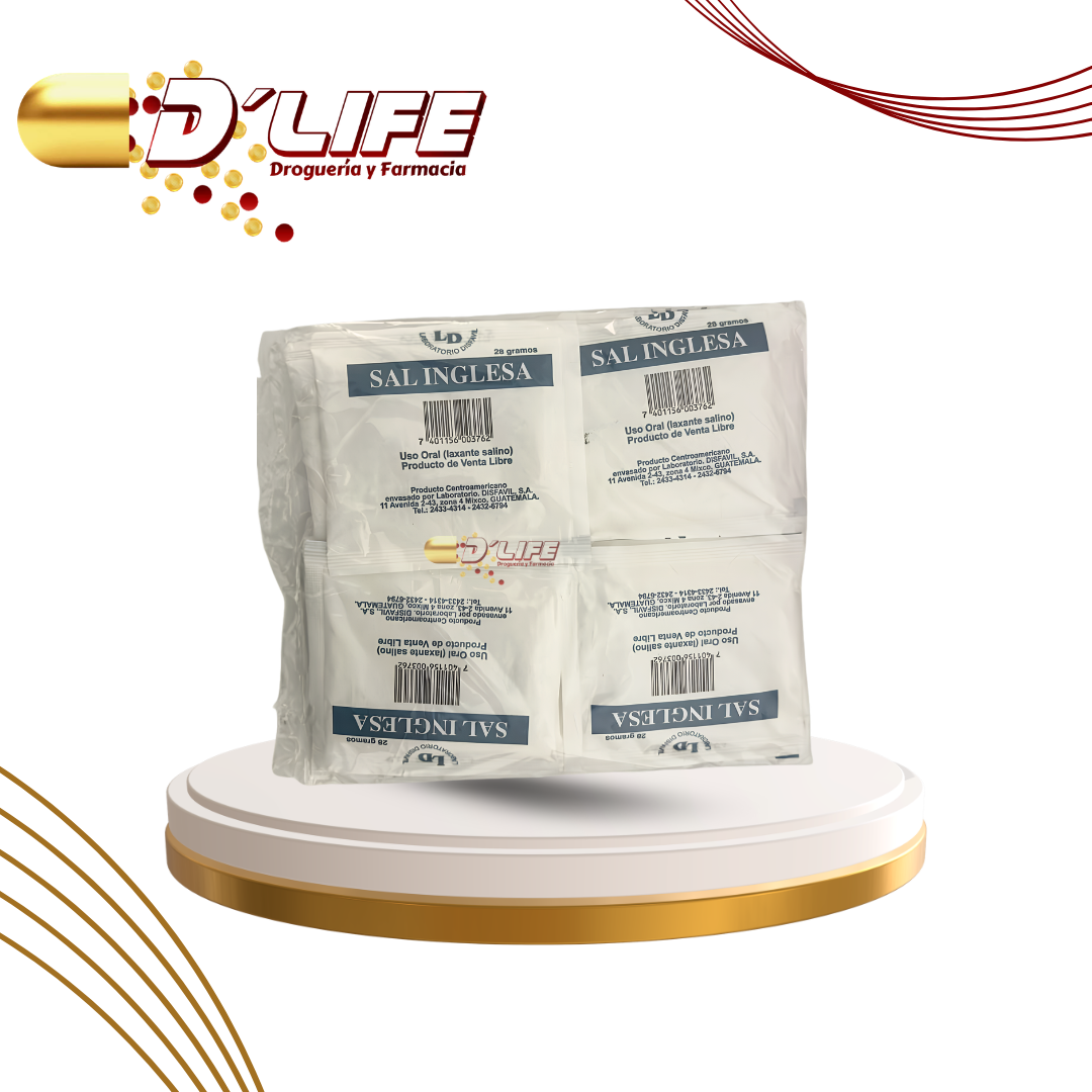 SAL INGLESA X 16 SOBRES DISFAVIL