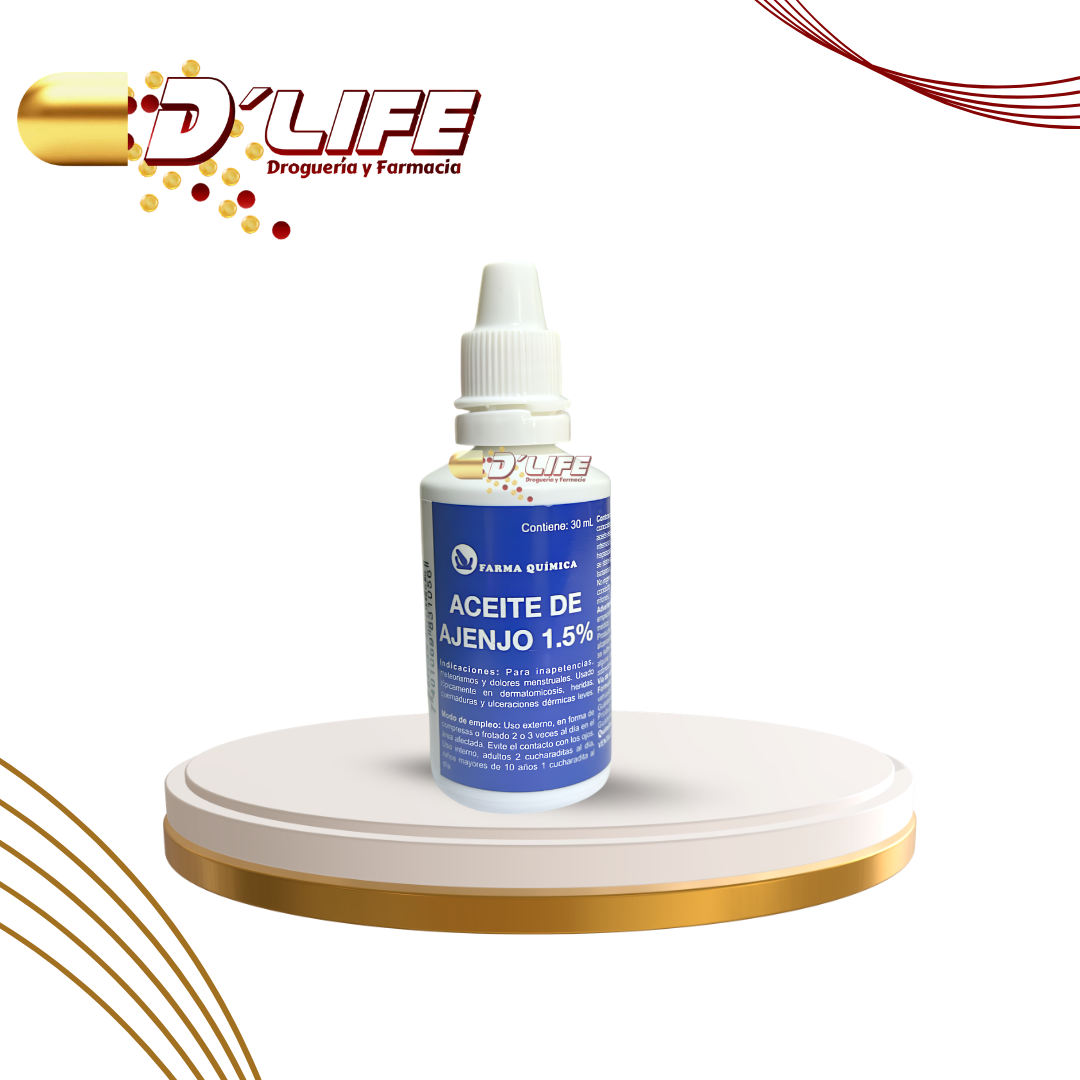 ACEITE DE AJENJO X 30 ML FARMA QUIMICA