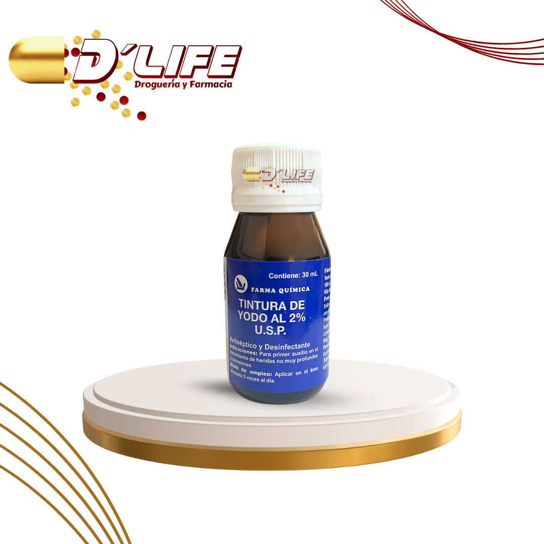 TINTURA DE YODO NEGRO X 30 ML FARMA QUIMICA