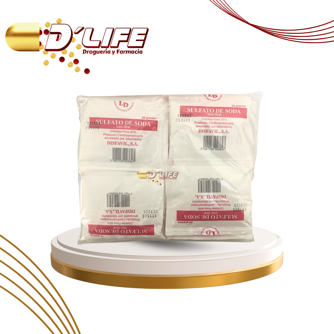 SULFATO DE SODA X 16 SOBRES DISFAVIL