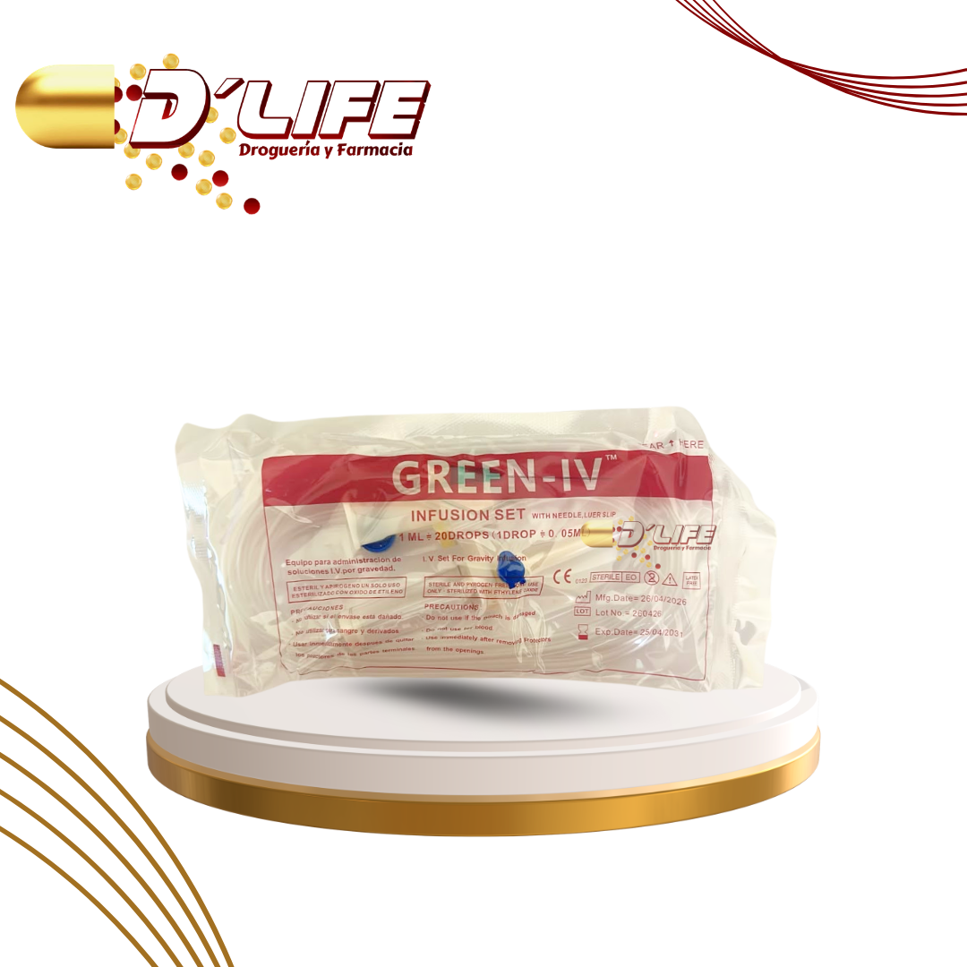 EQUIPOS PARA SUERO PRESION GREEN-IV