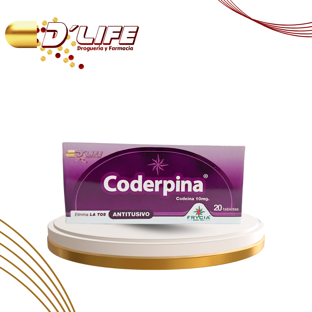 CODERPINA 10MG X 20 TABLETAS