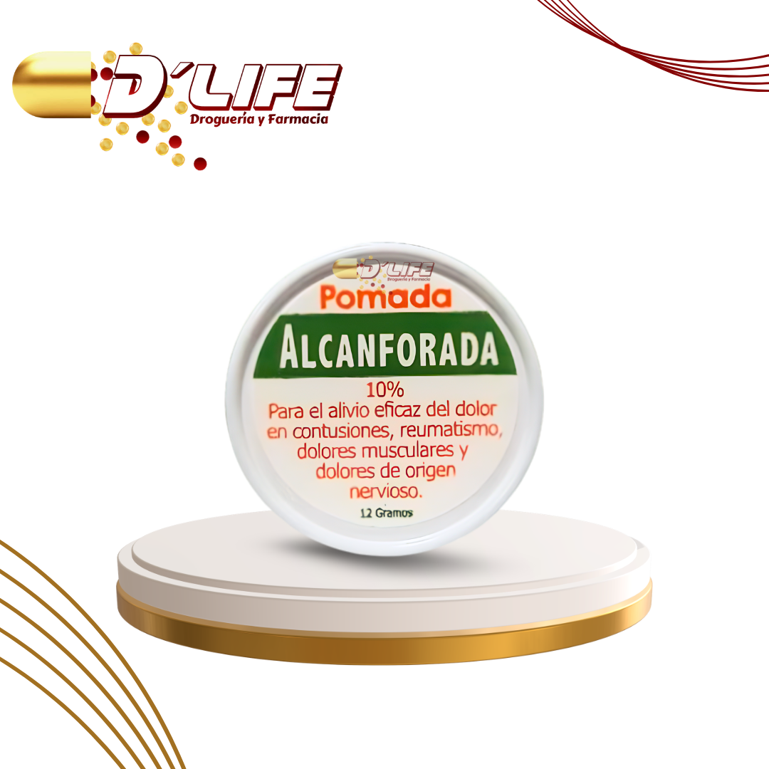 POMADA ALCANFORADA 10% X 12GRS FARMA QUIMICA