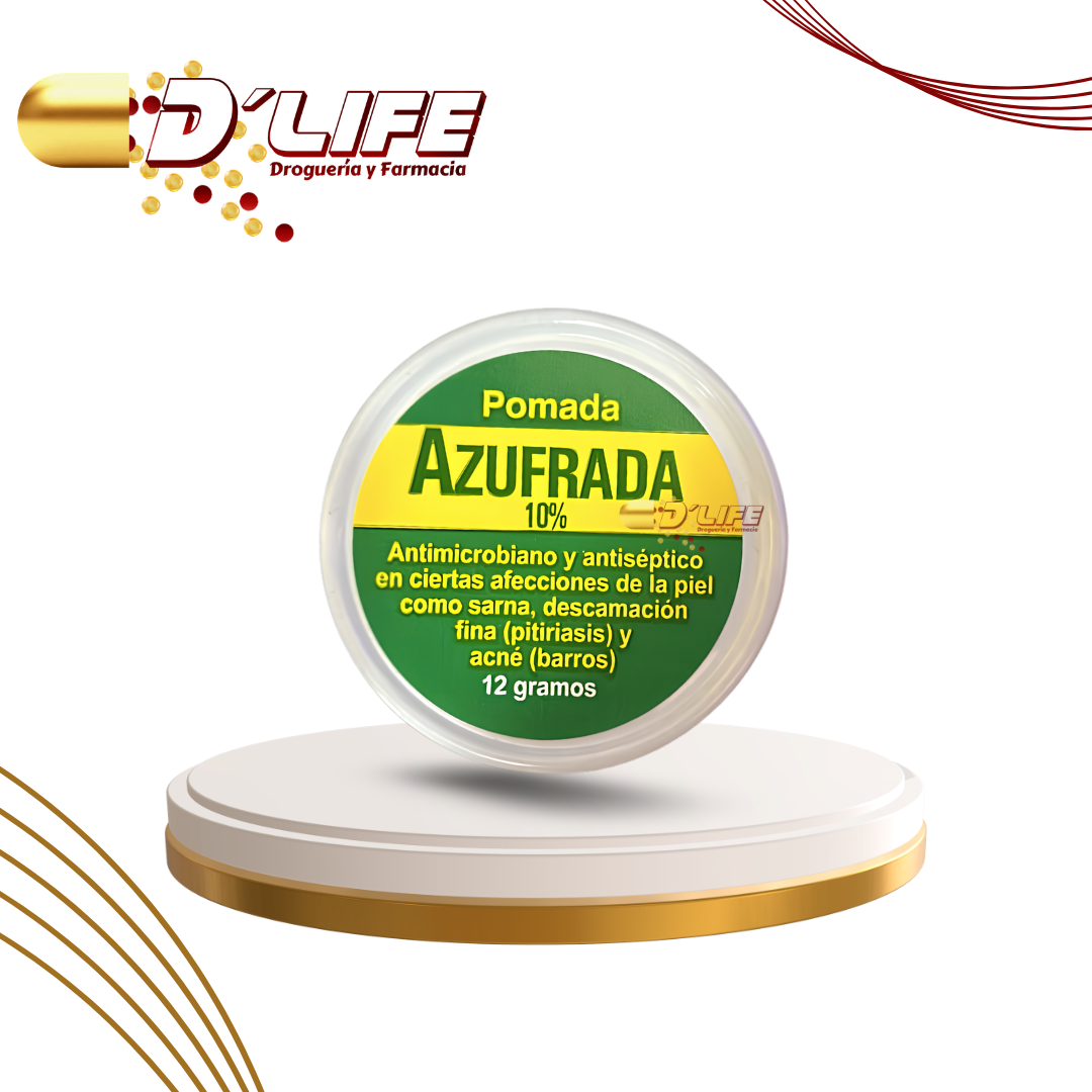 POMADA AZUFRADA X 12 GRS FARMA QUIMICA