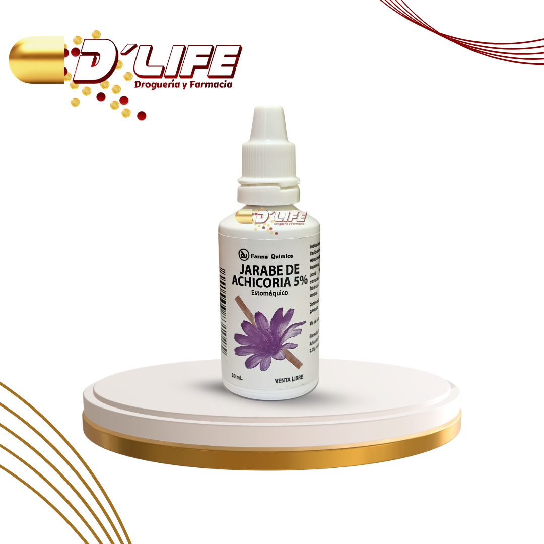 JARABE DE ACHICORIA 5 % X 30 ML FARMA QUIMICA