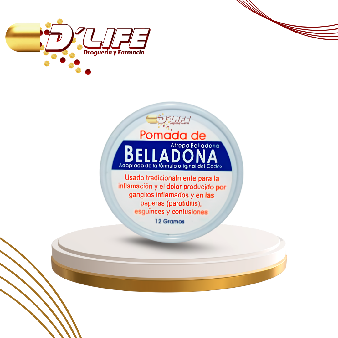 POMADA BELLADONA X 12 GRS FARMA QUIMICA