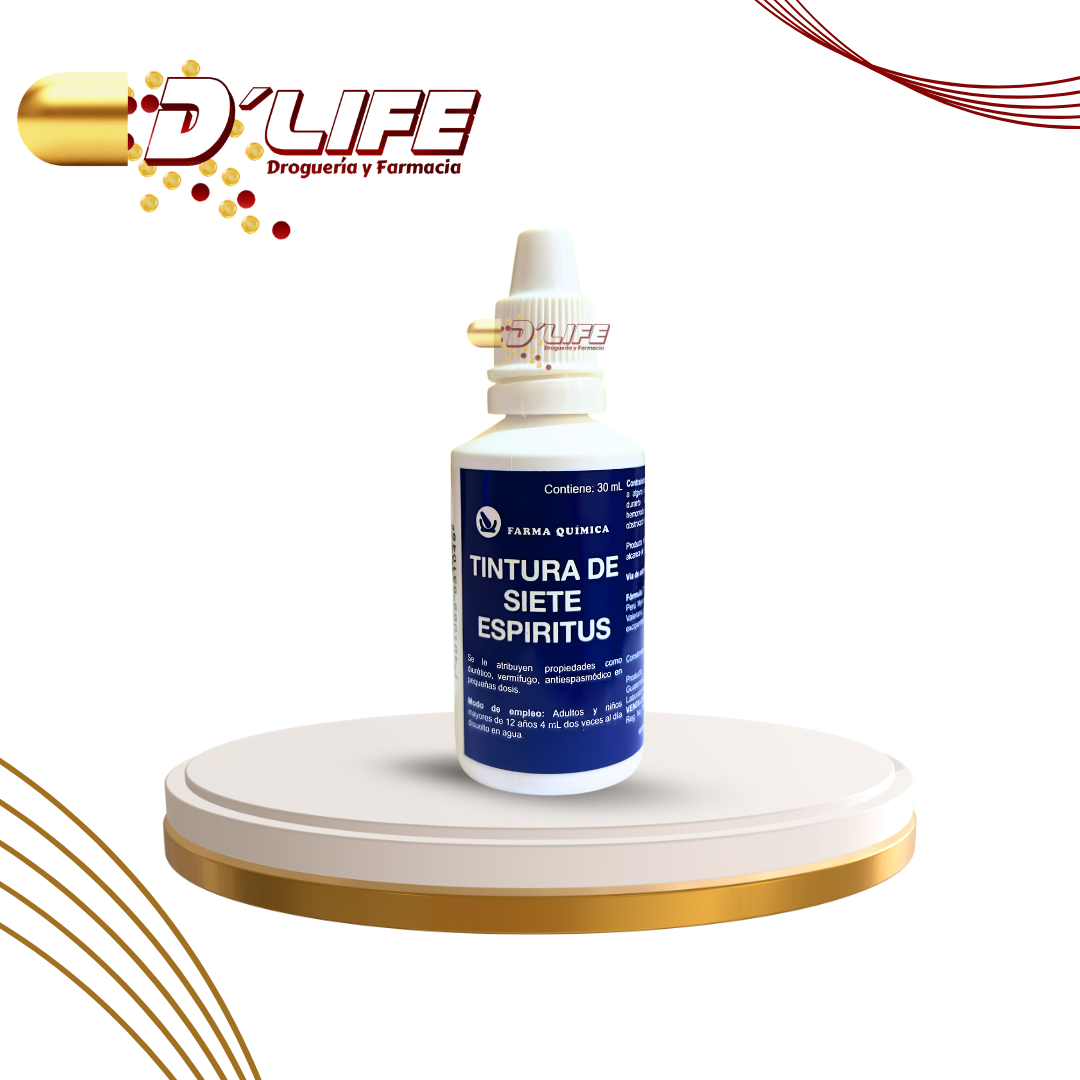 TINTURA DE SIETE ESPIRITUS X 30 ML FARMA QUIMICA