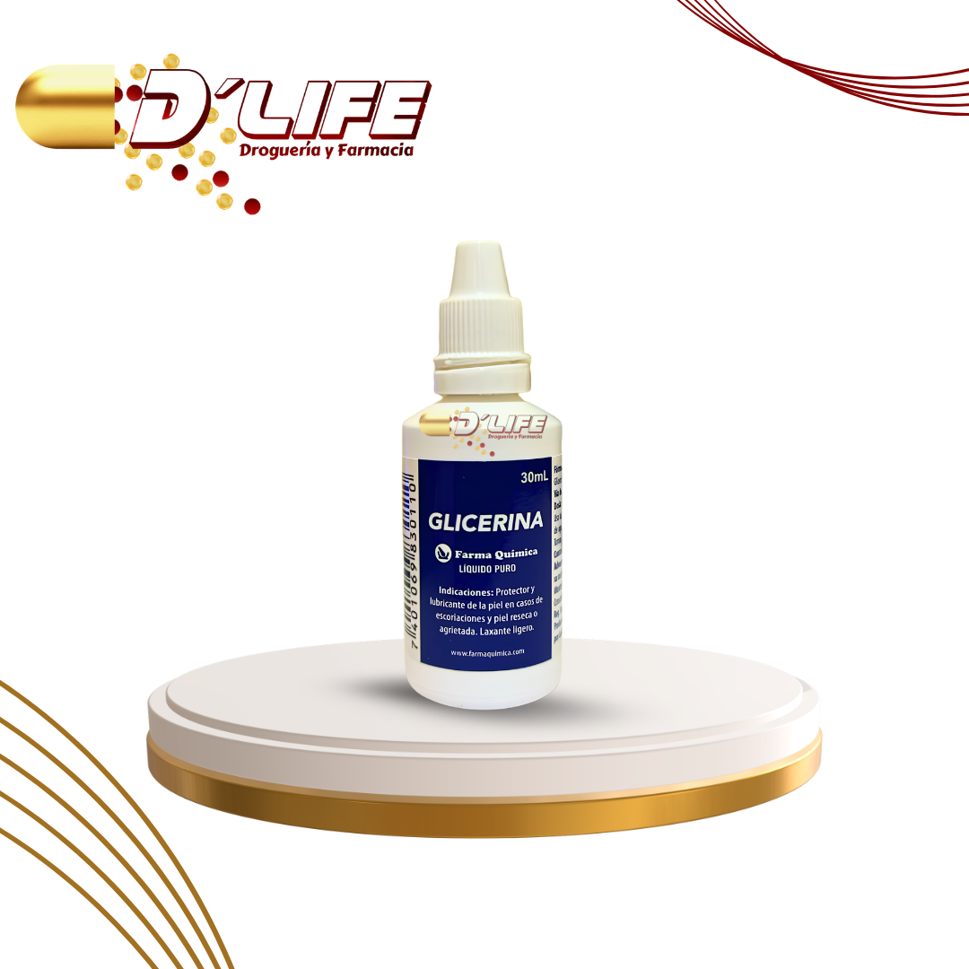 GLICERINA GOTAS X 30 ML FARMA QUIMICA