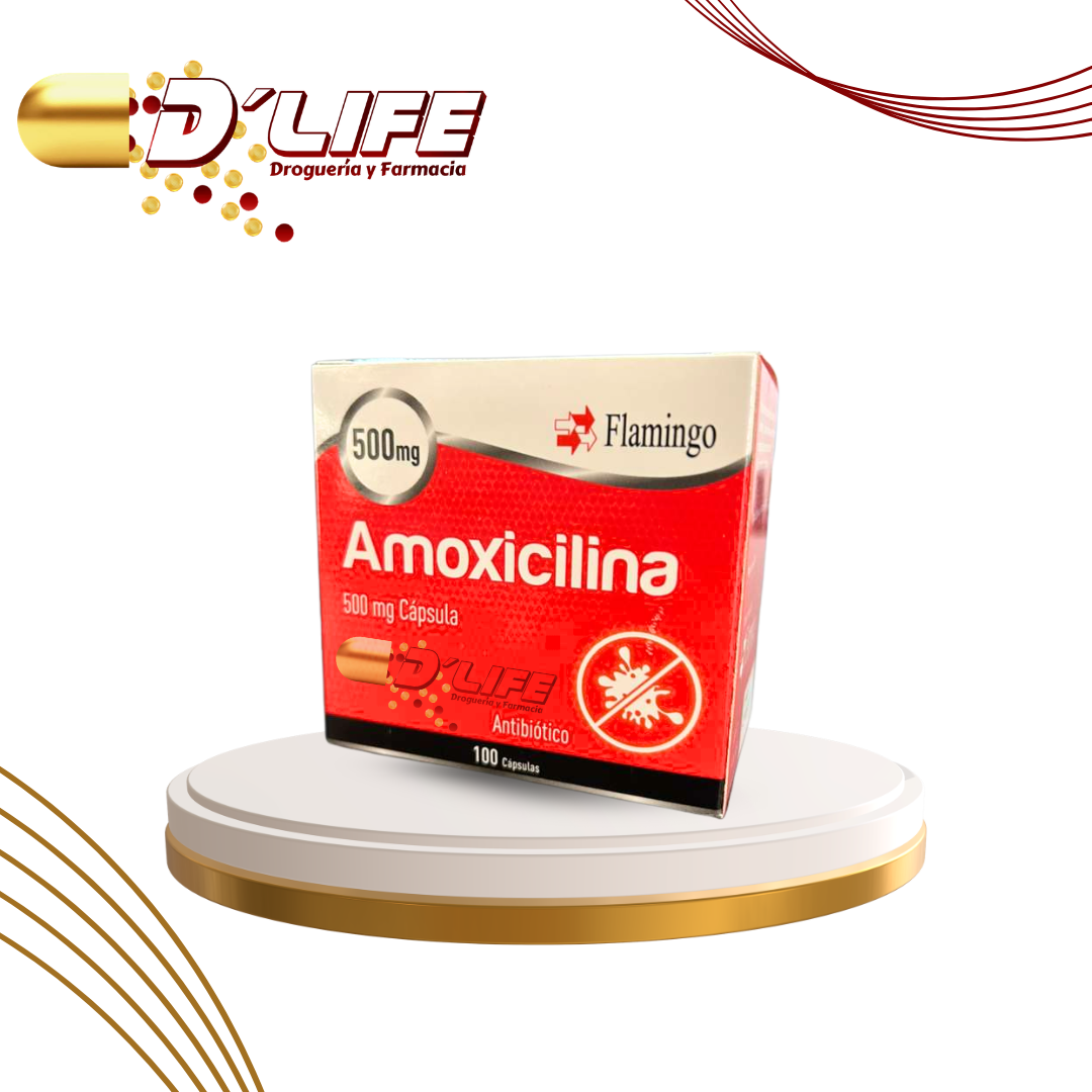 AMOXICILINA 500MG X 100 CAPS. FLAMINGO