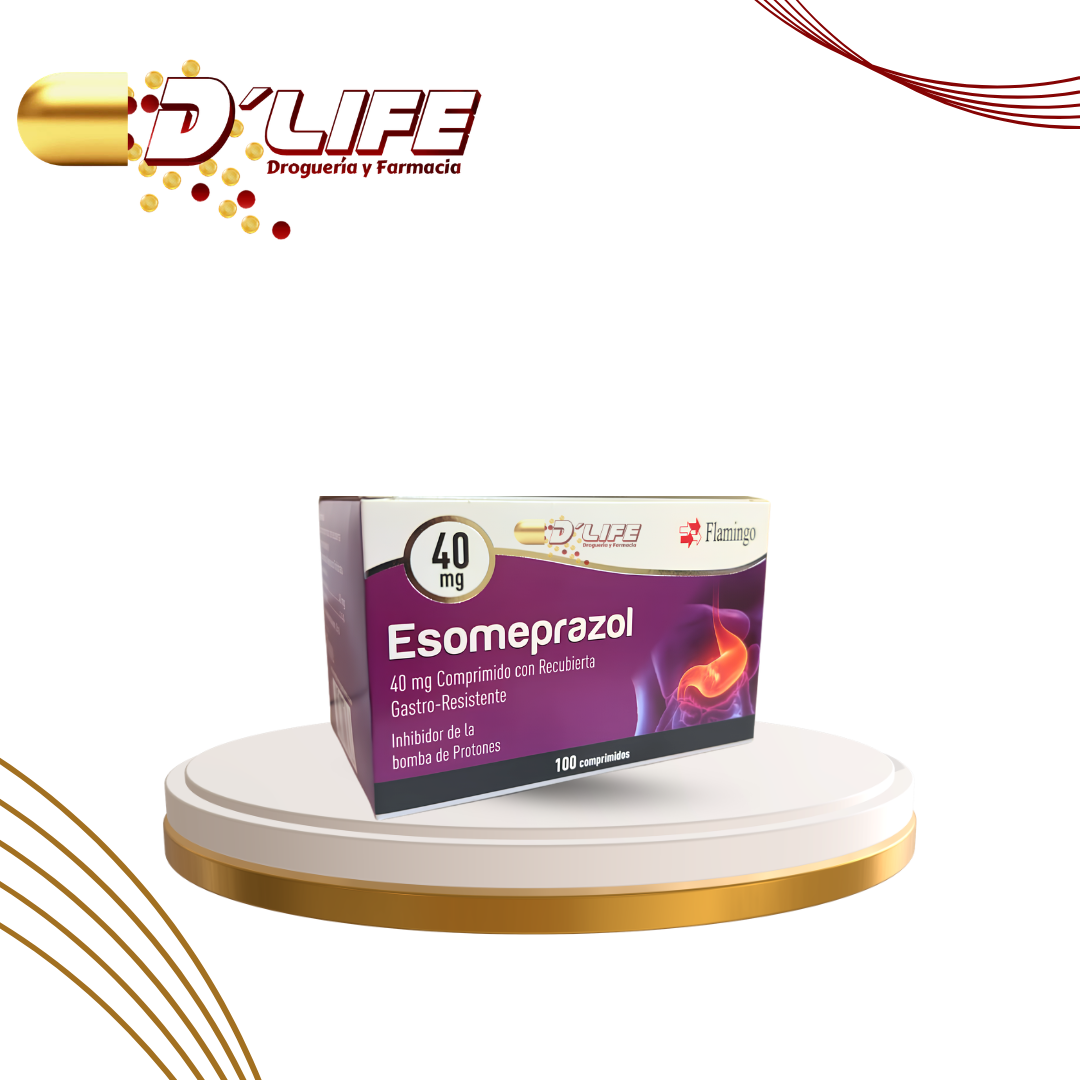 ESOMEPRAZOL 40MG X 100 TAB. FLAMINGO