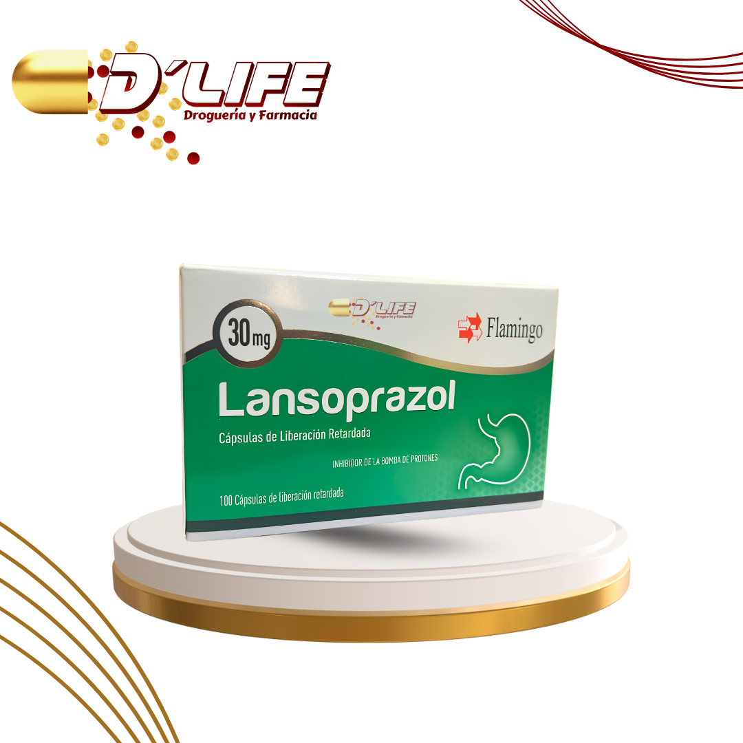 LANSOPRAZOL 30MG X 100 CAPS. FLAMINGO