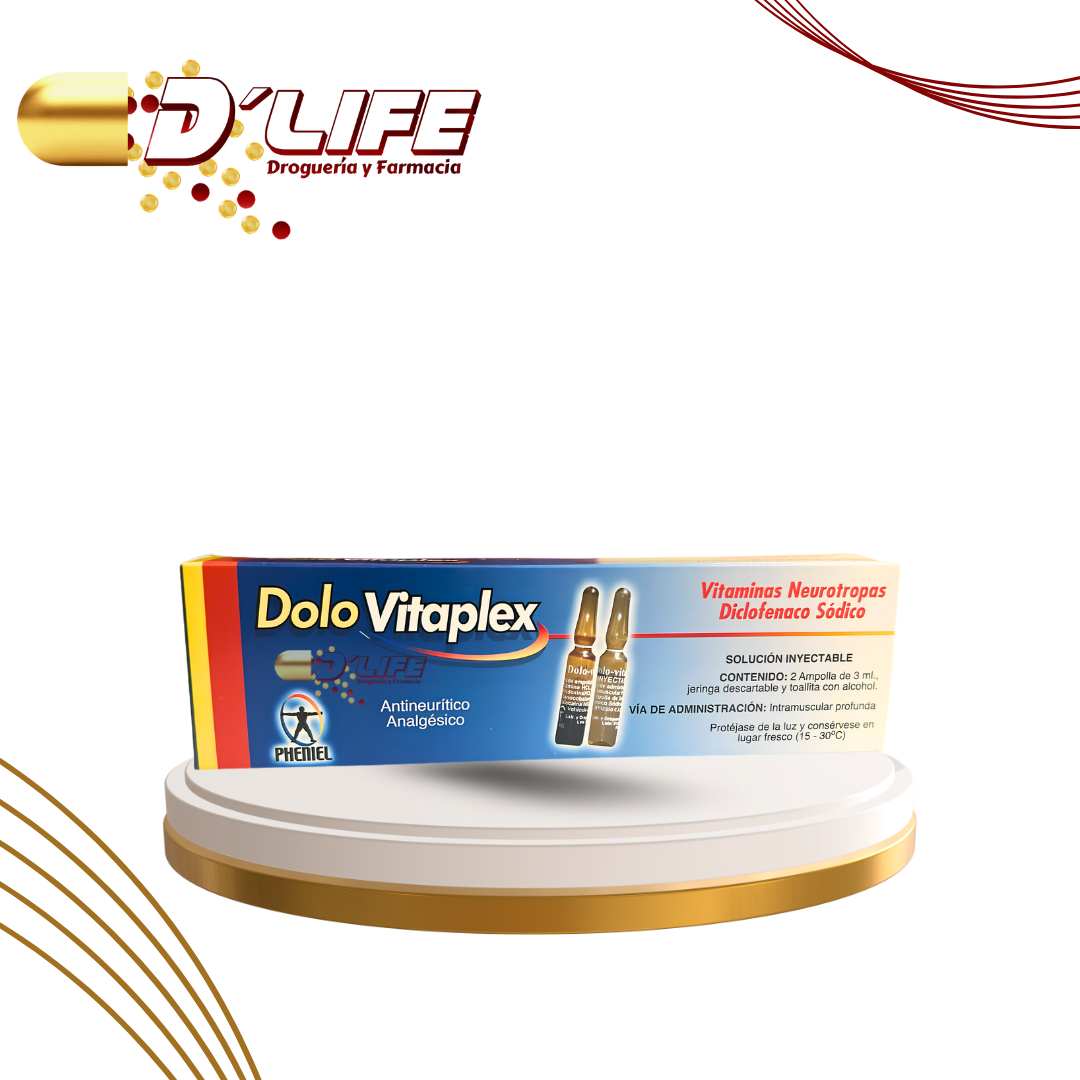 DOLO-VITAPLEX 2 AMP X 3 ML
