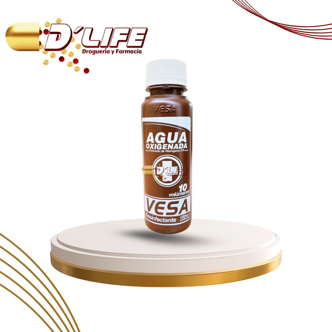 AGUA OXIGENADA 10 VOL X 4 ONZ. VESA