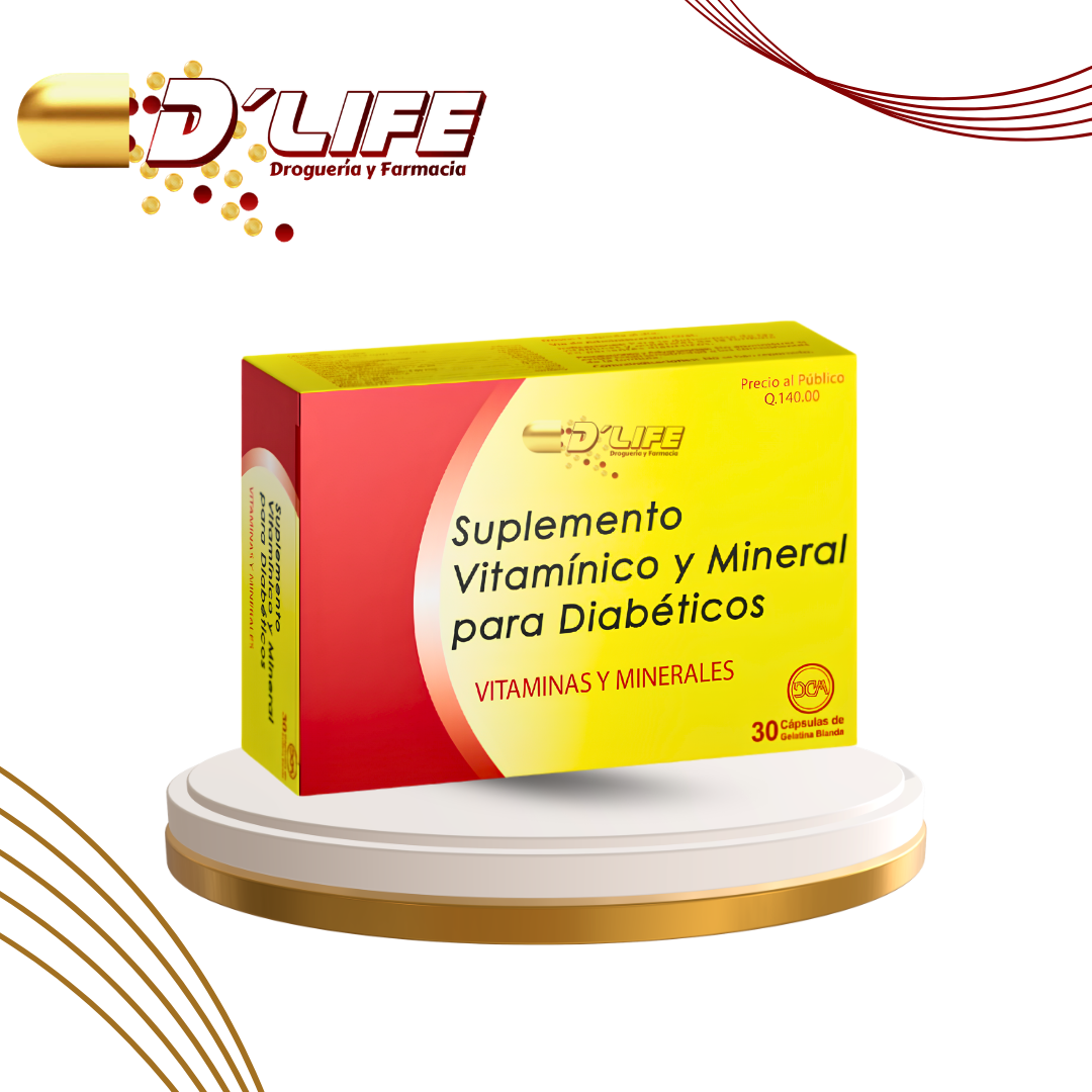 SUPLEMENTO VITAMINICO PARA DIABETICOS