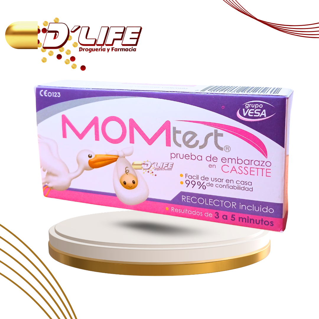 PRUEBA DE EMBARAZO CASSETTE MOM TEST VESA