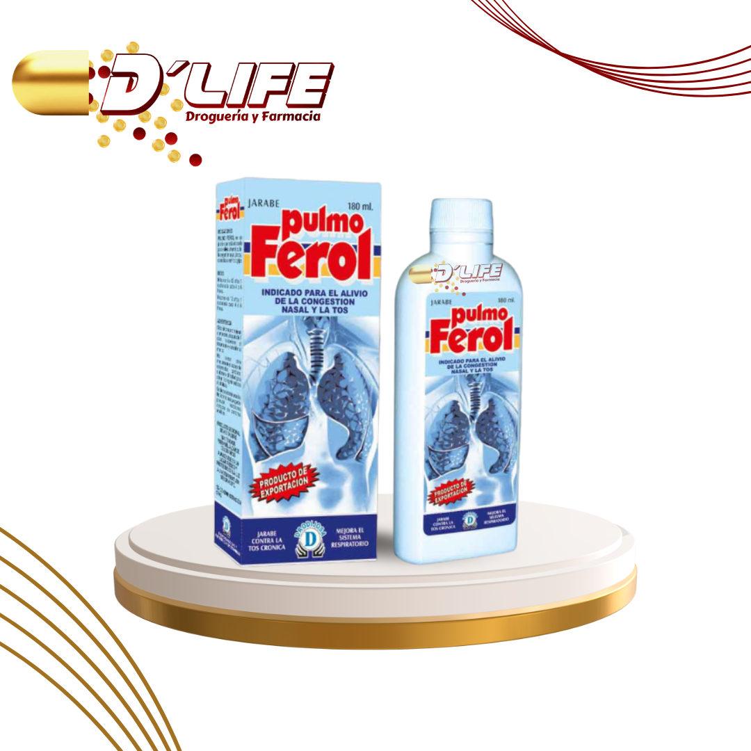 PULMOFEROL JARABE X 180 ML