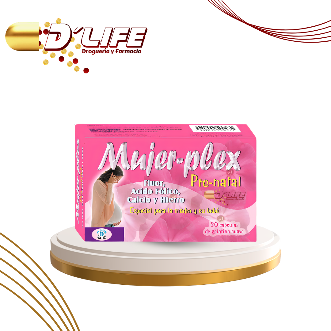 MUJERPLEX PRENATAL X 30 CAPSULAS