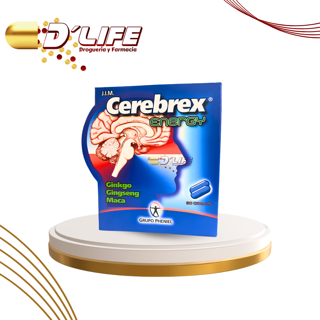CEREBREX ENERGY CAJA X 60 CAPS