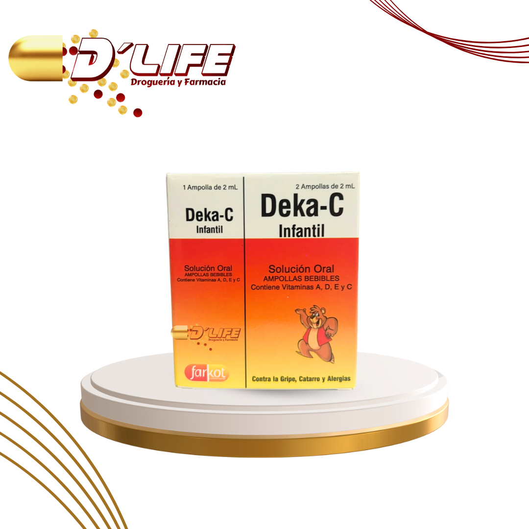 DEKA-C INFANTIL 3 AMP X 2ML BEBIBLE