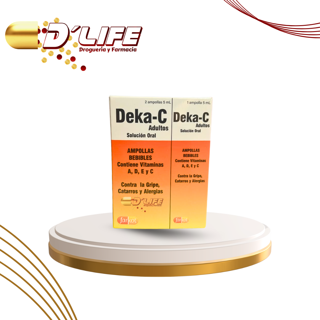 DEKA-C ADULTO 3 AMP. X 5MLBEBIBLE
