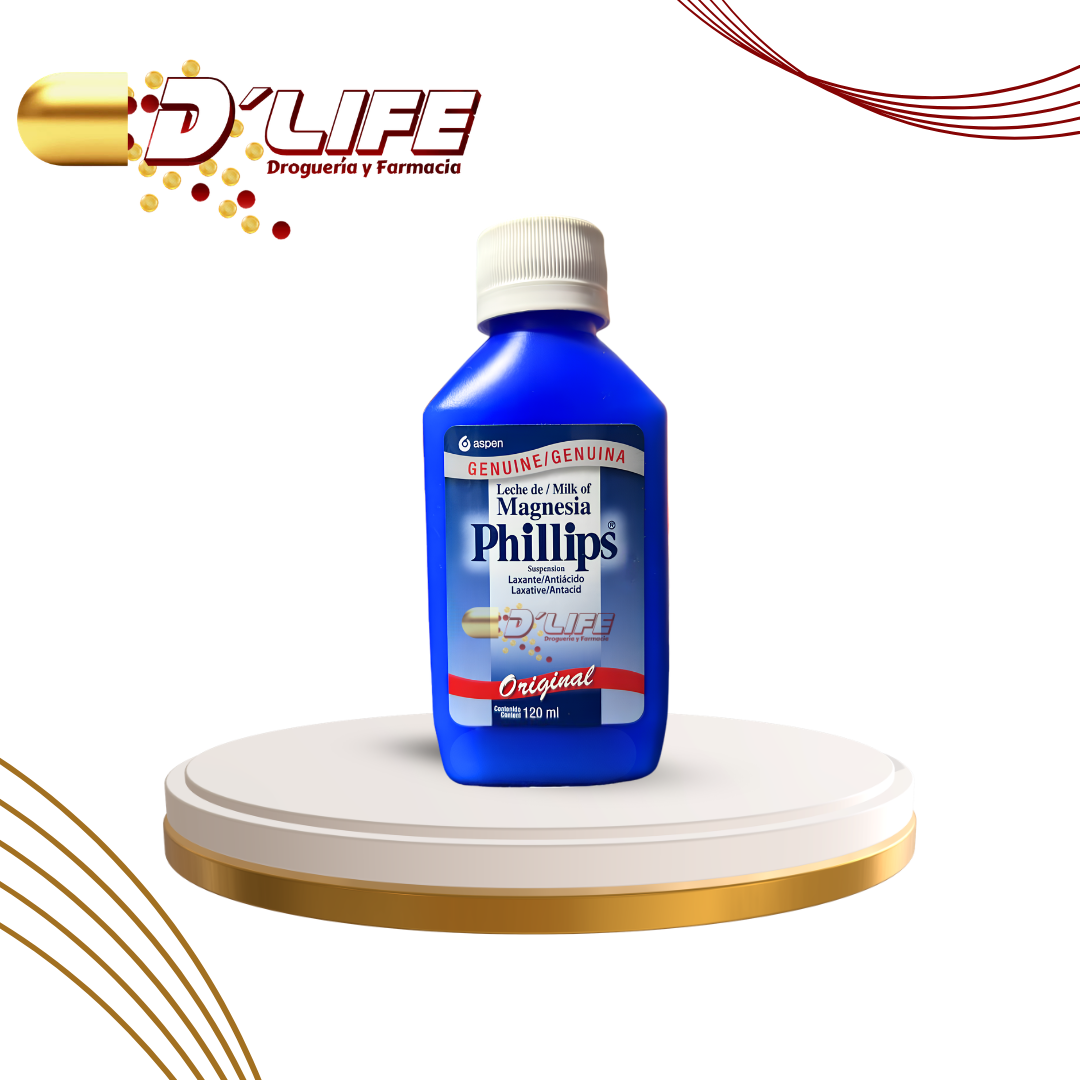 LECHE DE MAGNESIA PHILLIPS X 120 ML