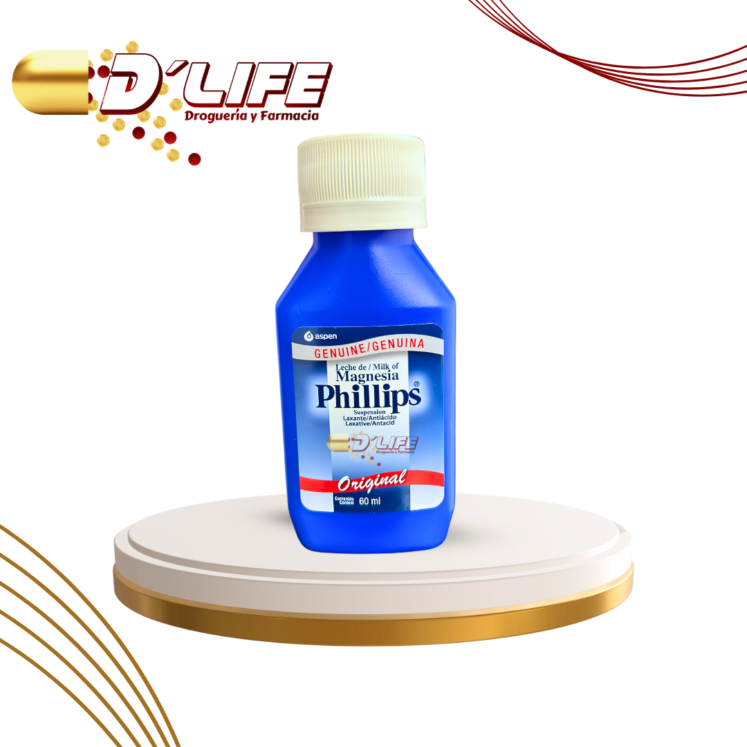 LECHE DE MAGNESIA PHILLIPS X 60 ML