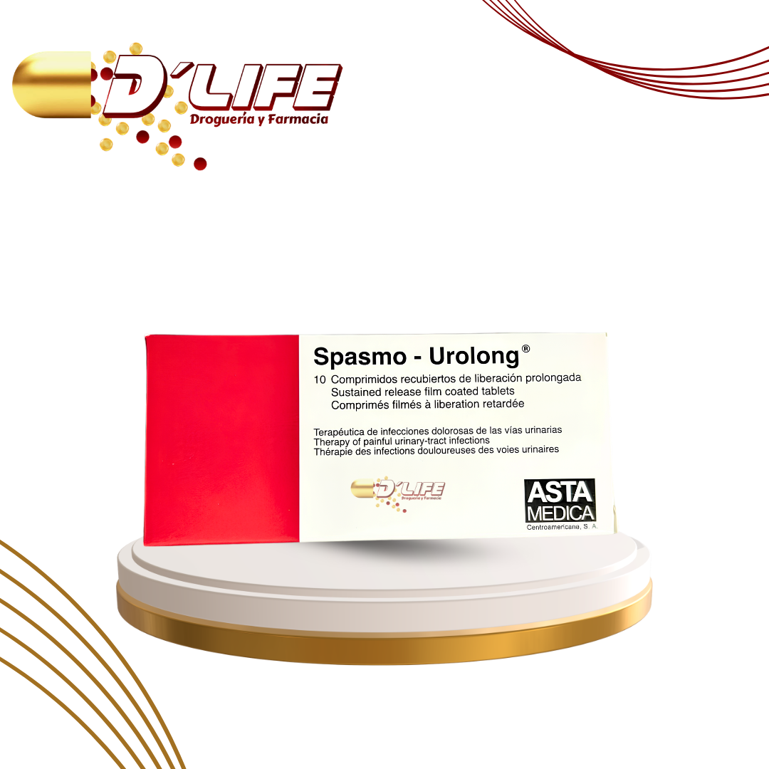 SPASMO-UROLONG BLISTER X 10 GRAGEAS 