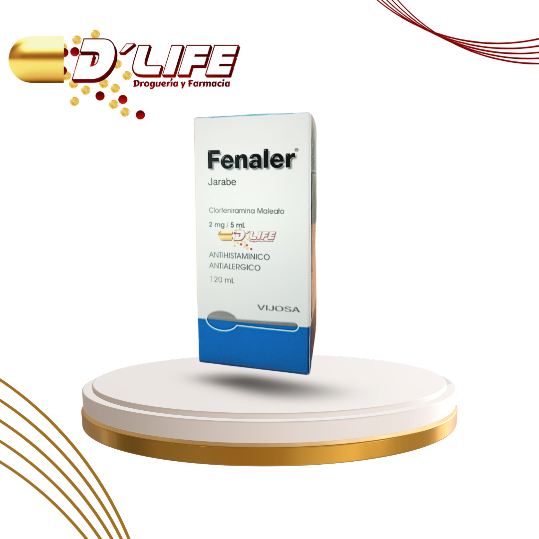 FENALER JARABE 2MG/5ML X 120 ML.