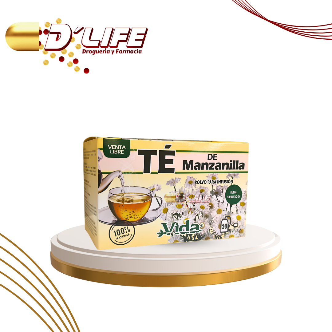 TE MANZANILLA X 20 SOBRES VIDA
