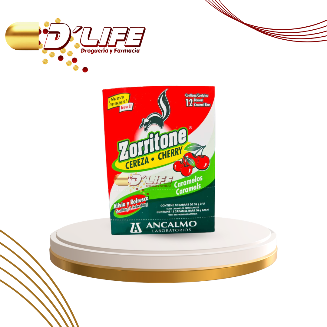 ZORRITONE CEREZA X 12 BARRAS