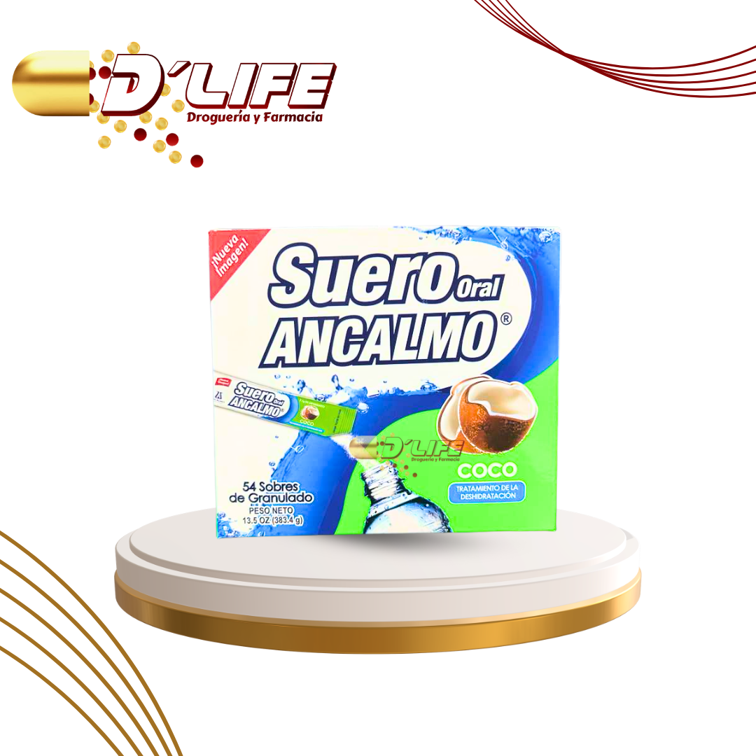 SUERO ORAL COCO X 53 SOBRES ANCALMO