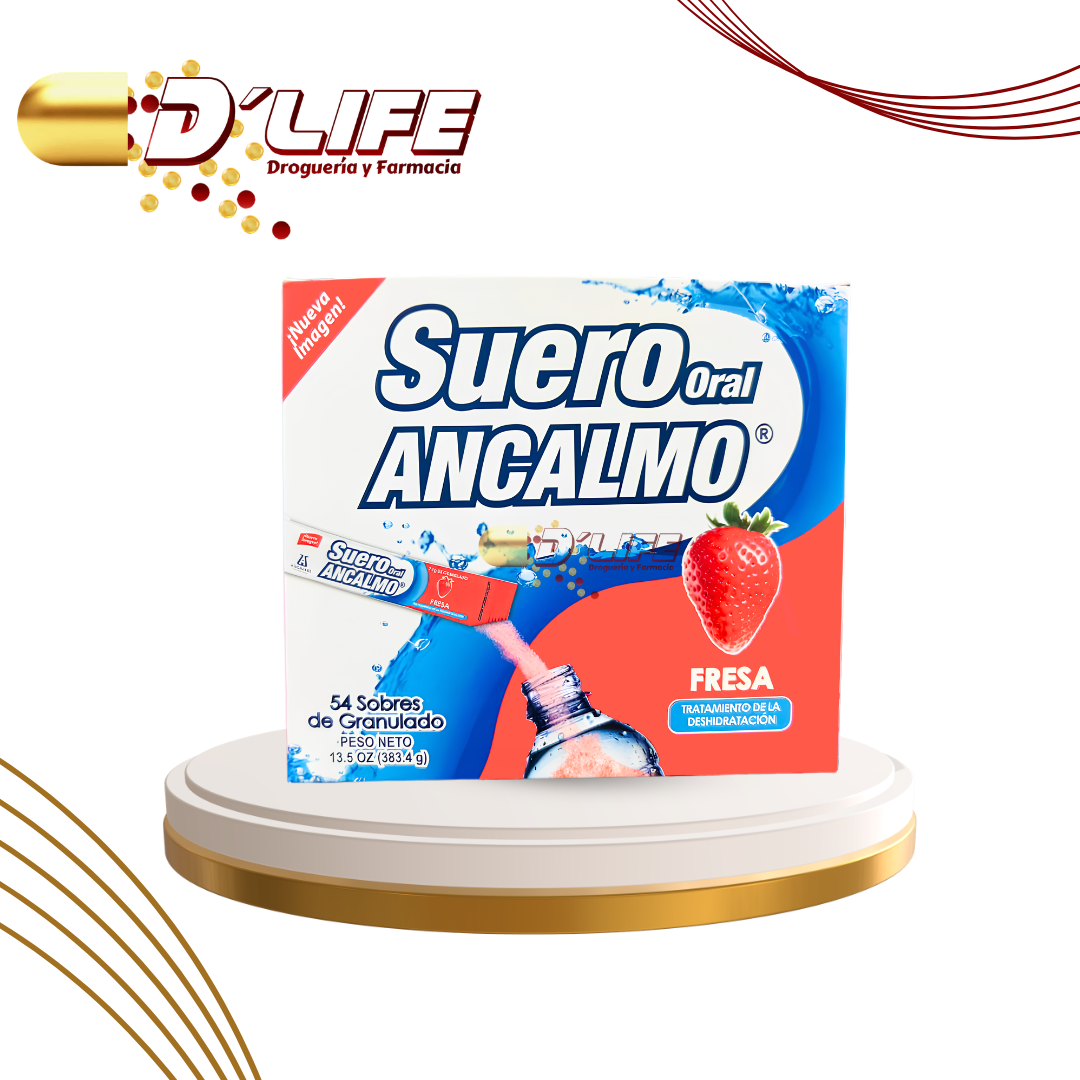 SUERO ORAL FRESA X 53 SOBRES ANCALMO