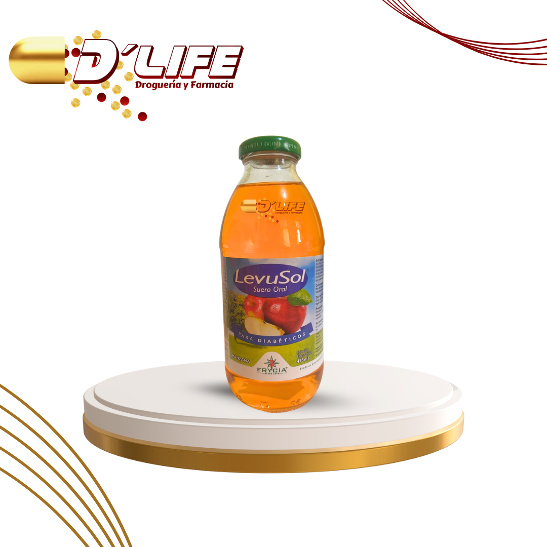 LEVUSOL DE MANZANA VIDRIO X 475ML