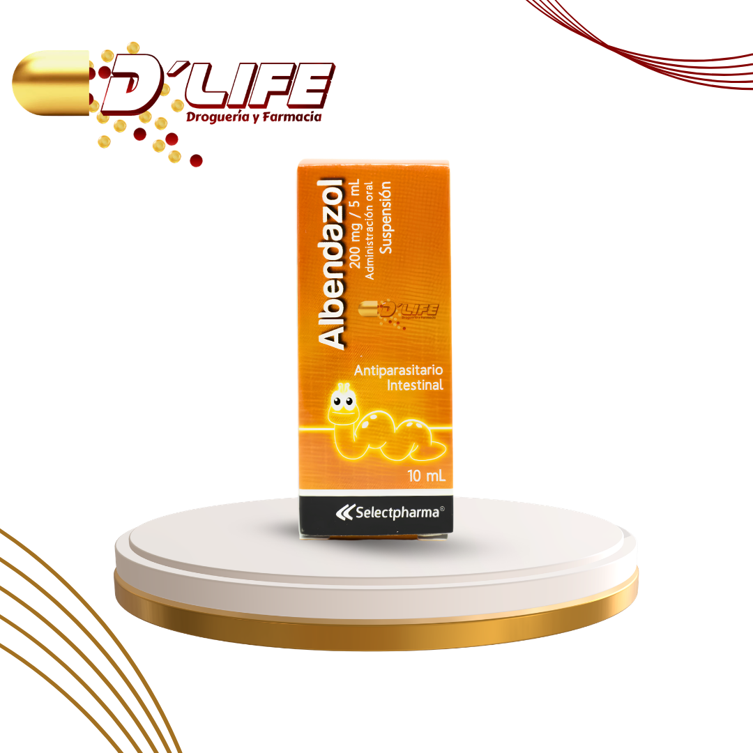ALBENDAZOL 200MG/5ML SUSP. X 10ML SELECT
