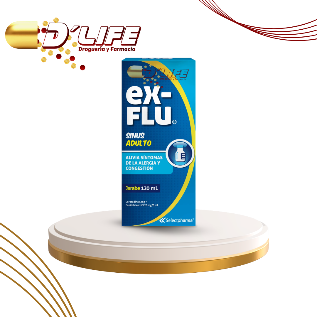 EX-FLU SINUS ADULTO JARABE X 120ML