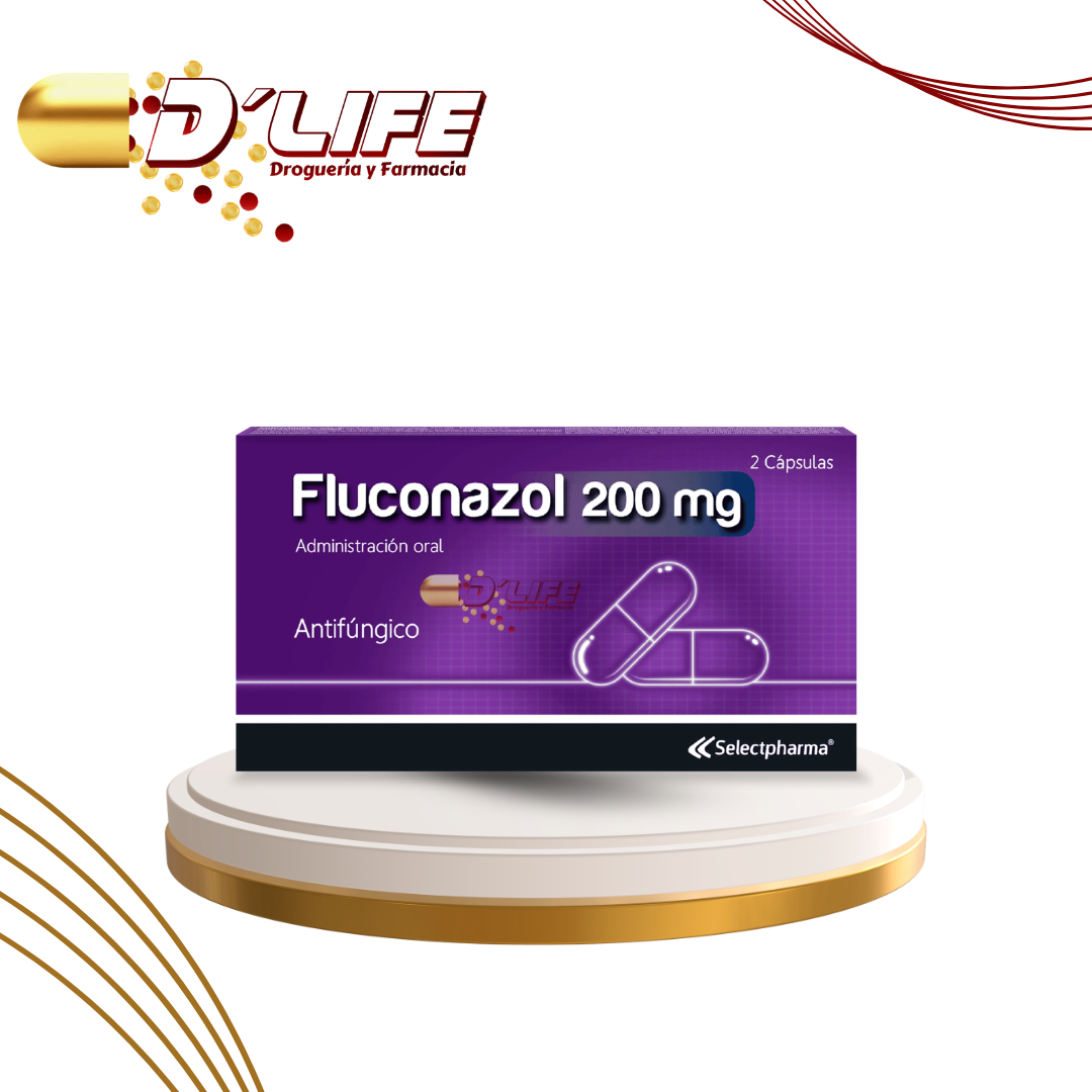 FLUCONAZOL 200MG X 2 CAPS. SELECTPHARMA