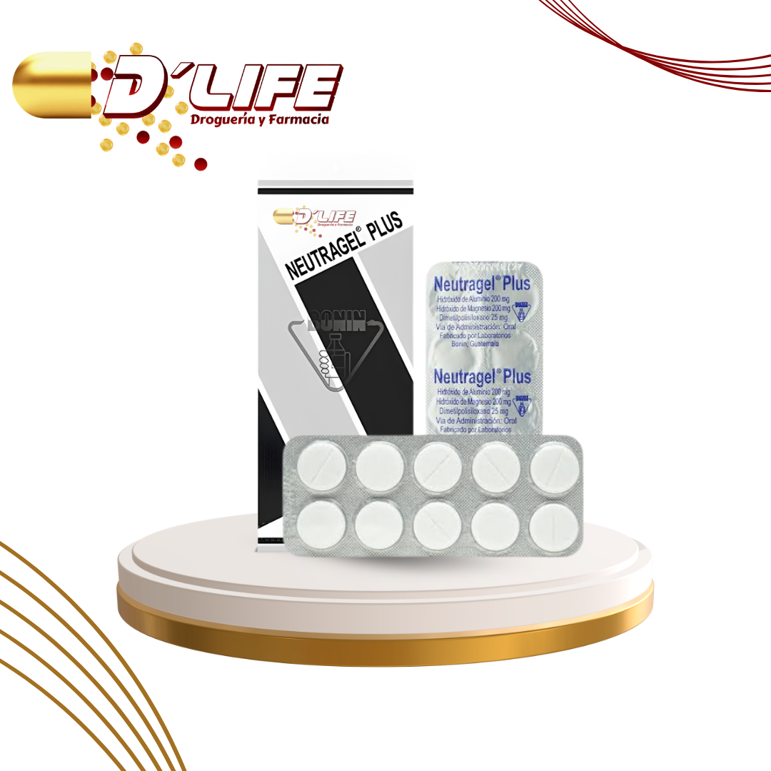 NEUTRAGEL PLUS X 10 TABLETAS