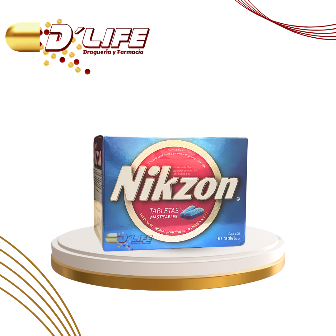 NIKZON CAJA X 90 TABS. MASTICABLES