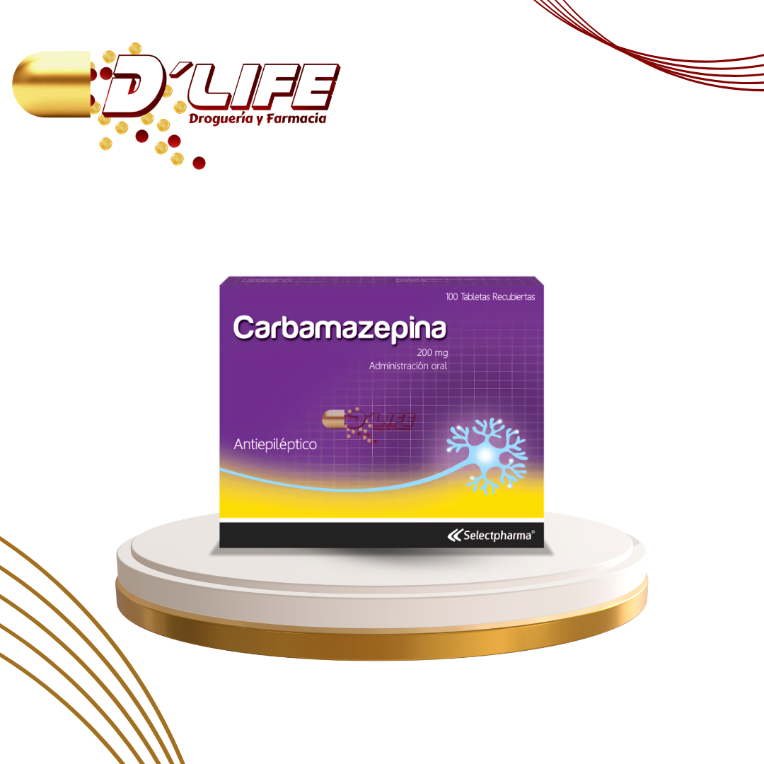 CARBAMAZEPINA 200 MG X 100 TAB. SELECT