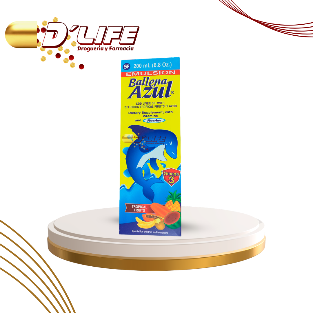 BALLENA AZUL FRUTAS TROP X 200ML