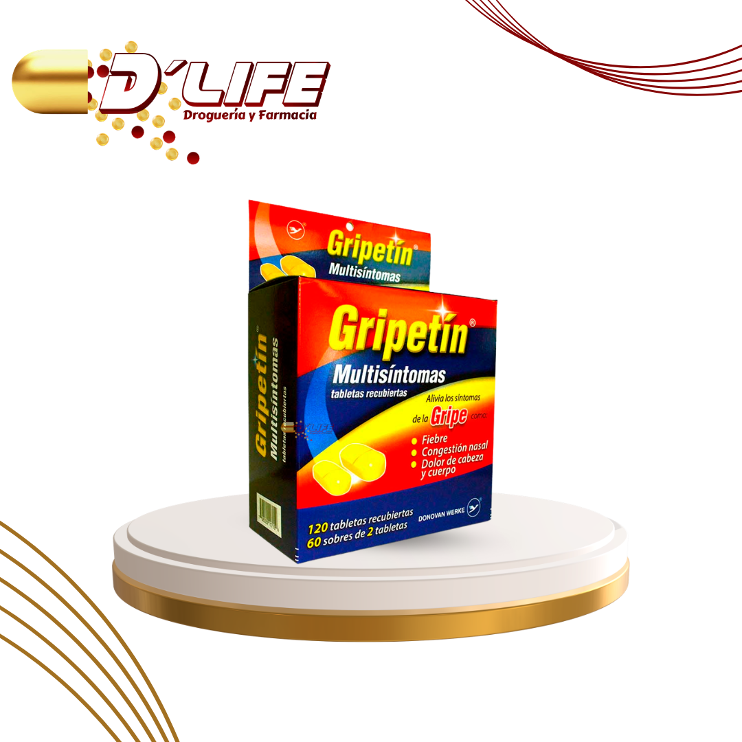 GRIPETIN MULTISINTOMAS DISP X120 TABS