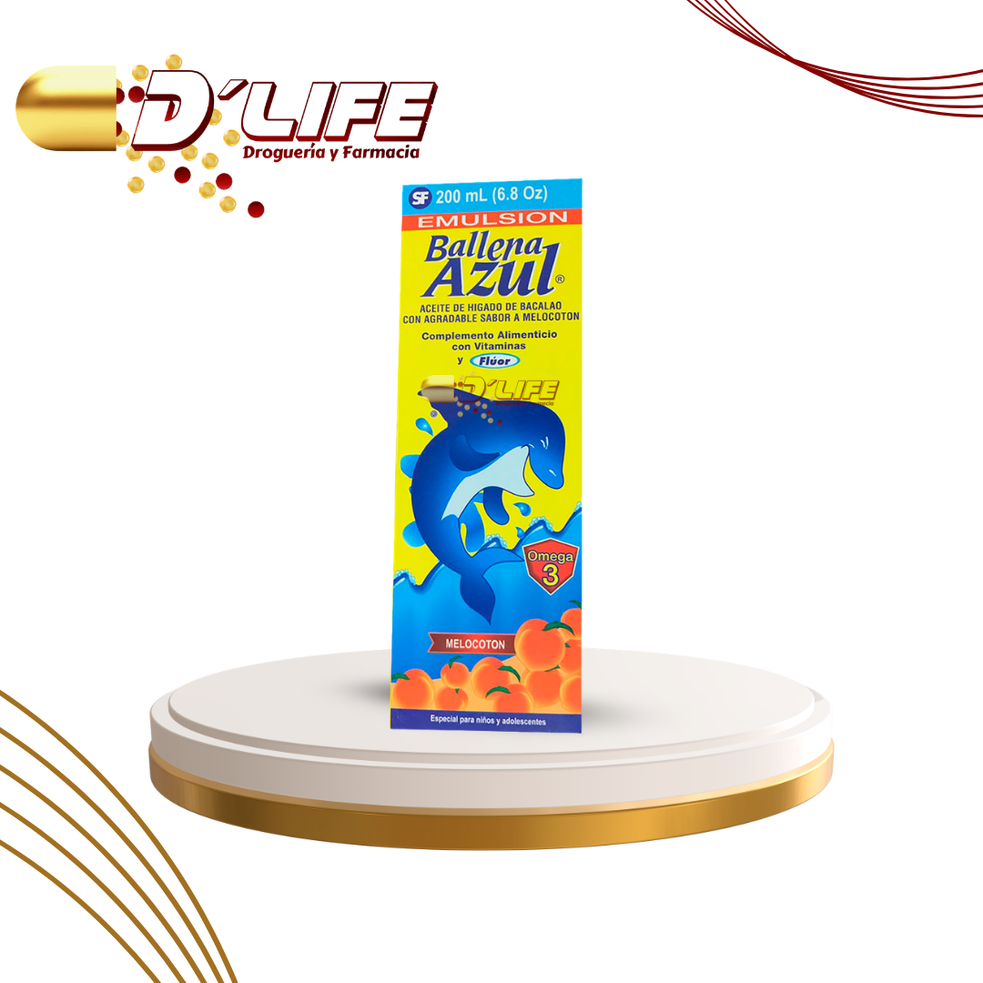 BALLENA AZUL MELOCOTON X 200ML 