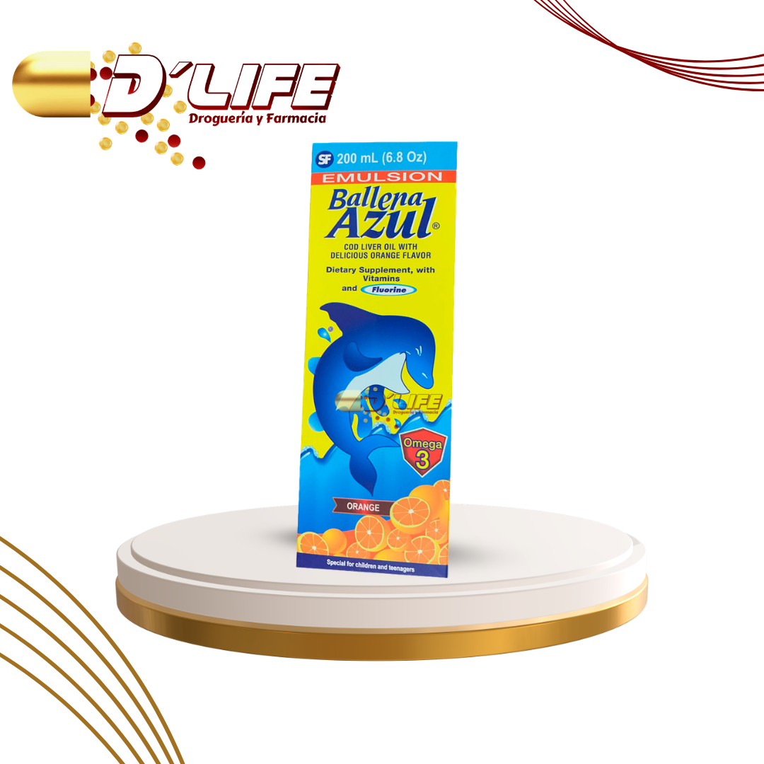 BALLENA AZUL NARANJA X 200ML