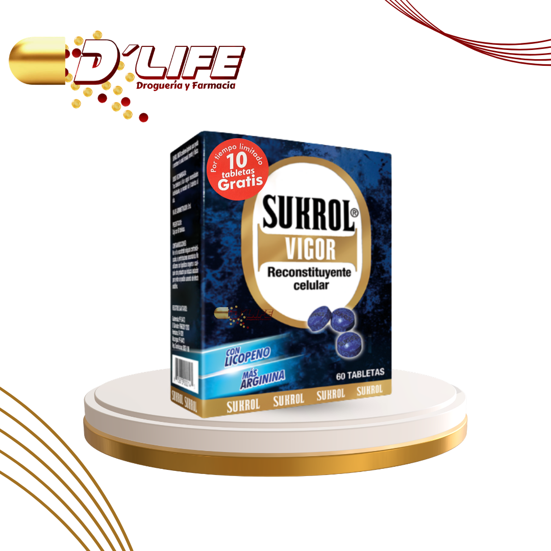 SUKROL VIGOR HOMBRE X 60 +10 TABLETAS