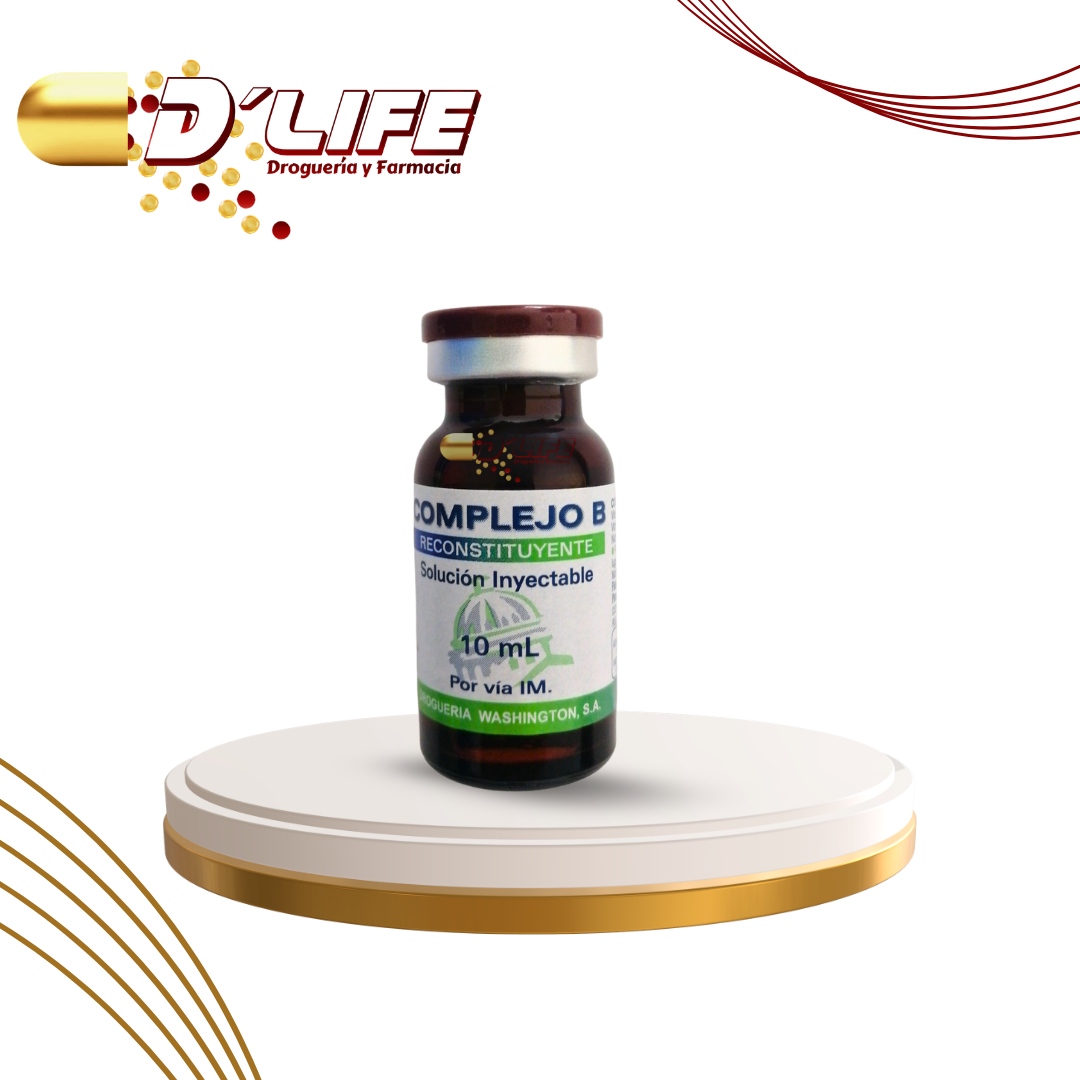 COMPLEJO B X 10 ML. VIAL WASHINGTON